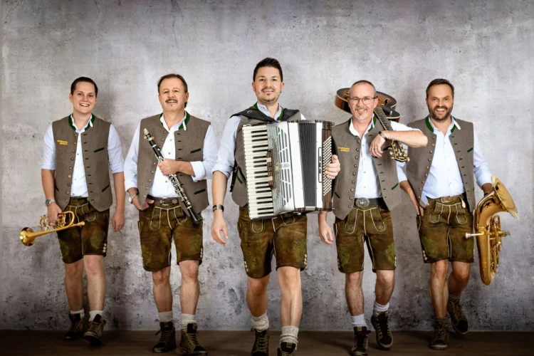 Bodensee Quintett Oktoberfest Partyband Pressebild 1